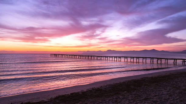 istock The beach Platja de Muro between Alcudia and Ca'n Picafort at sunrise 1367818809