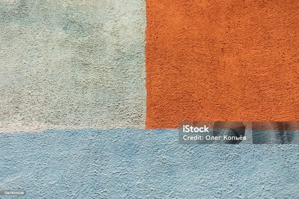 Color Combination Texture Texture Combination Of Colors Paint On Wall Rough Surface Stock Photo ...