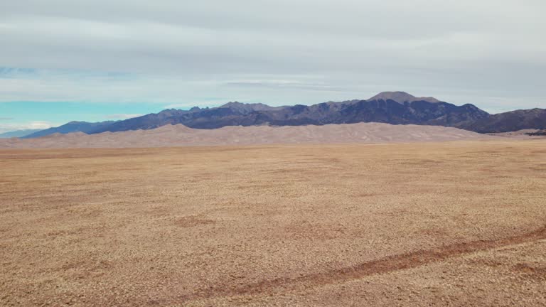 Aerial View of the Great Sand Dunes