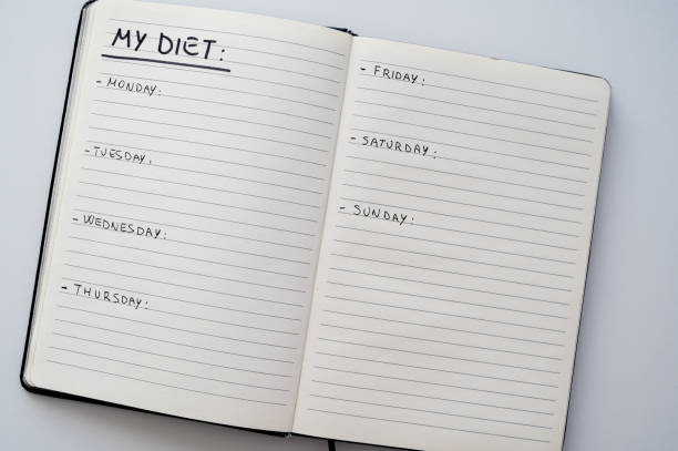 istock Diary page with 
