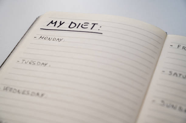istock Diary page with 