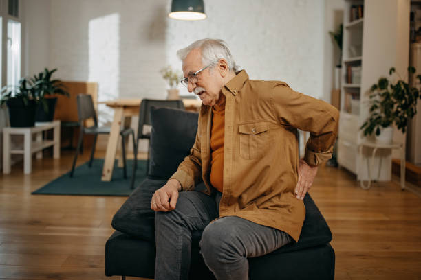 istock Senior men having back pain 1367833918