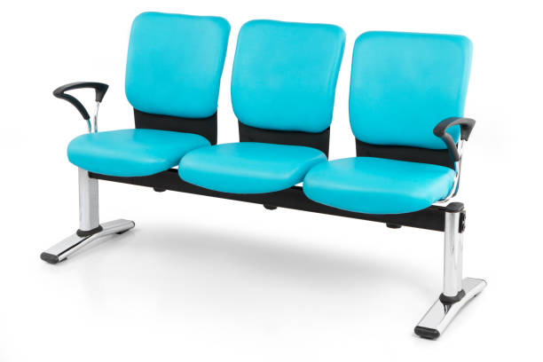 istock blue waiting chairs isolated on white background 1367834870