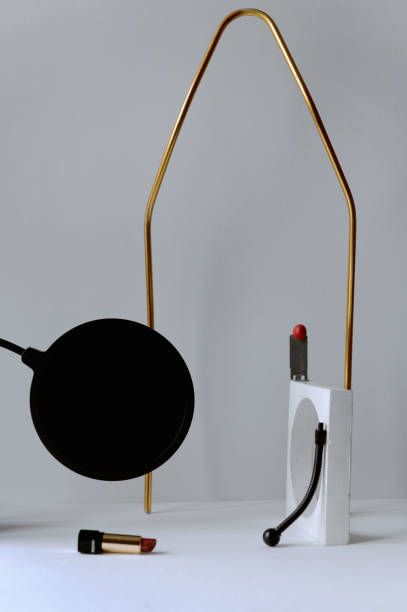 istock Contemporary still-life with a lipstick 1367837097