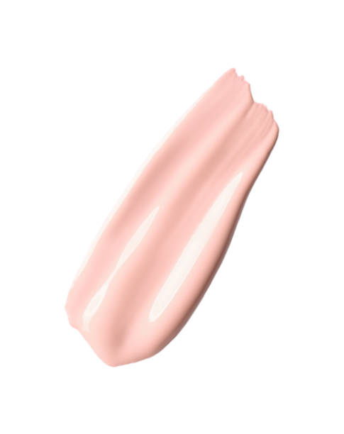 istock Stroke of pink color correcting concealer isolated on white 1367838378