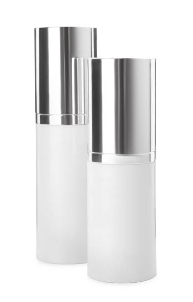 istock Set of luxury cosmetic products on white background 1367840914