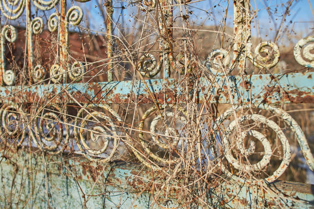 Pattern, design of old gate from abandoned house in village on natural background. Old traditional gate from Moldova.Pattern, design of old gate from abandoned house in village on natural background. Old traditional gate from Moldova.