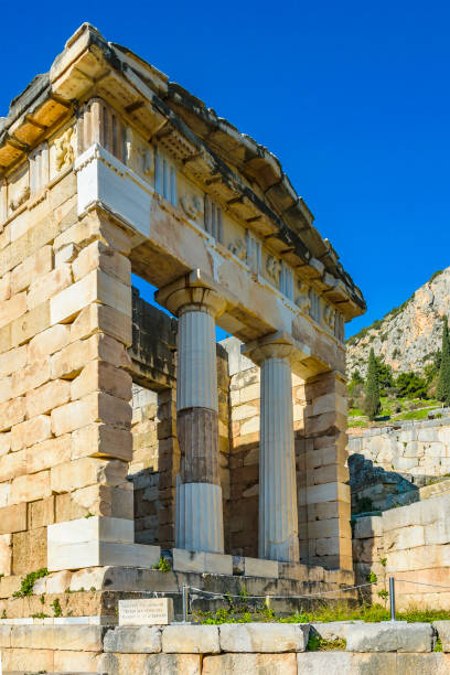 istock Athenians Treasury Building, Phocis, Greece 1367850135