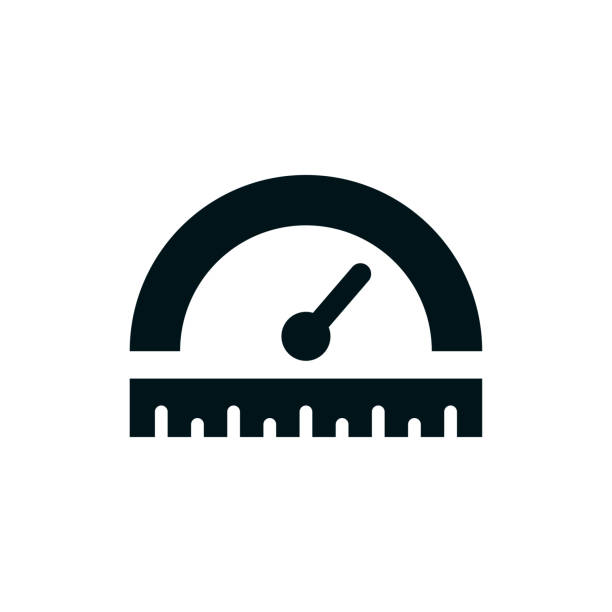 Performance and Satisfaction Measurement Solid Icon Performance and satisfaction measurement concept graphic design can be used as icon representations. The vector illustration is monocolor solid style, pixel perfect, suitable for web and print. data icons solid stock illustrations