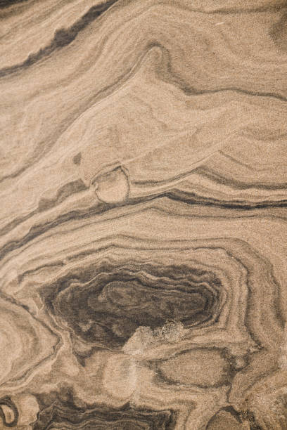 istock Detail of layers in sand dunes 1367856046