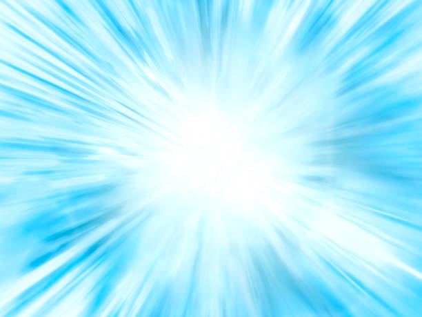 istock White and blue striped fractal background - computer generated illustration 1367865141