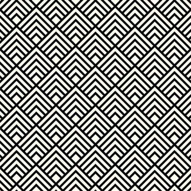 ilustraciones, imágenes clip art, dibujos animados e iconos de stock de patrón de chevron apuntando hacia arriba - chevron pattern repetition zigzag