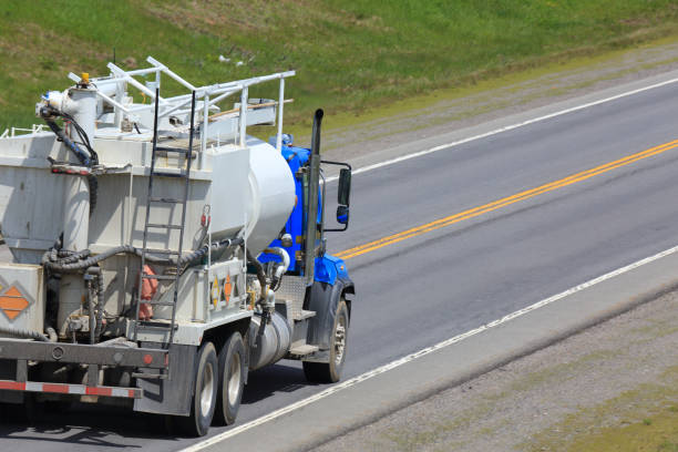 istock Tanker truck for hauling Fertilizer 1367879953