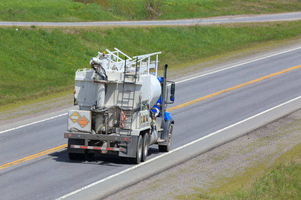 istock Tanker truck for hauling Fertilizer 1367880284