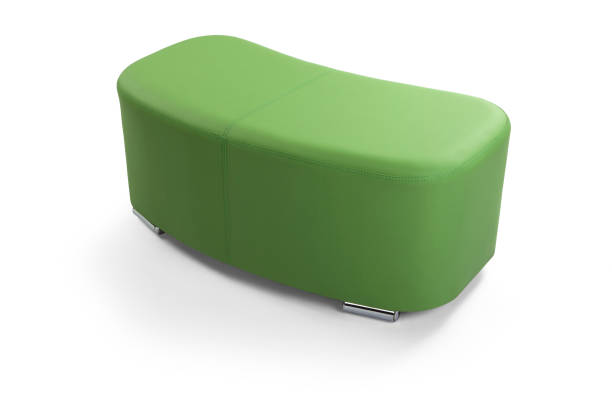istock pouf Furniture isolated on white background . 1367884831