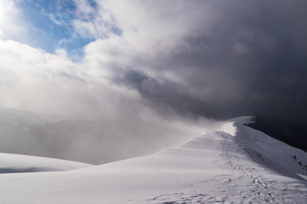 istock Winter Landscape with Baiului Mountains 1367885808