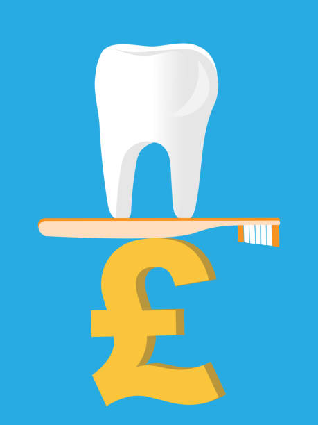 ilustrações de stock, clip art, desenhos animados e ícones de dental expenses - human teeth defending dental equipment brushing