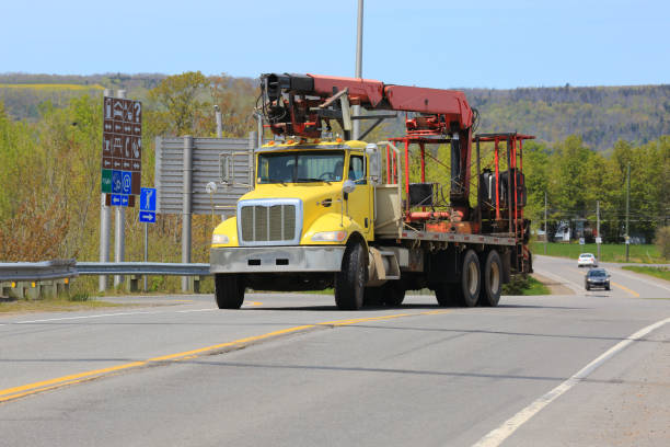 istock Boom truck 1367896491