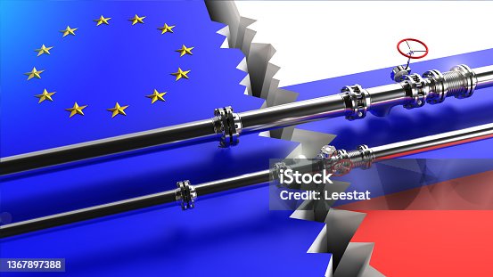 istock The Energy Relationship Between Russia and the European Union. Europe Has Become So Dependent on Russia for Gas 1367897388