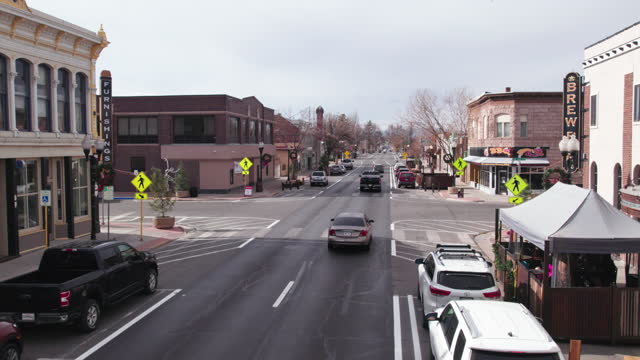 Drone View of Alamosa, CO
