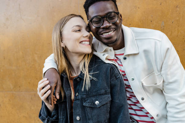 istock Portrait of a multi ethnic couple 1367909418