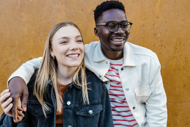 istock Portrait of a multi ethnic couple 1367910136