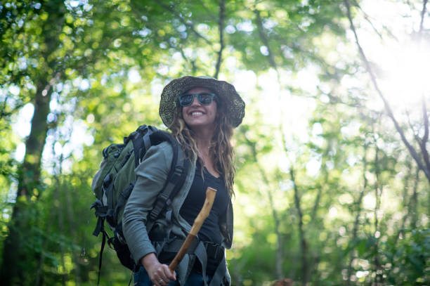 istock Young Female Hiking 1367927892