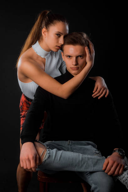 istock Good looking fashion models 1367941658