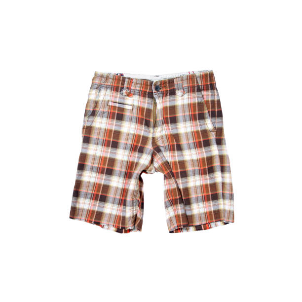Skater Shorts on White Background