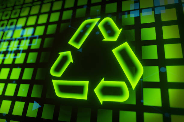 istock Recycle Symbol Resources for renewable, sustainable development.Environment and ecology concept 1367956616