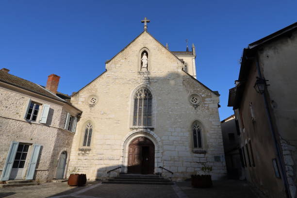 istock Morestel - Church of Saint Michel - EXT 1367958658
