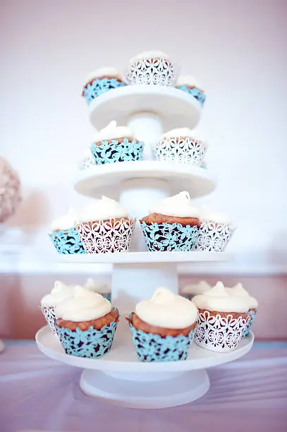 Cupcakes at a Babyshower