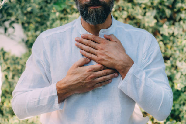 istock Reiki Self-Treatment Healing 1367983948