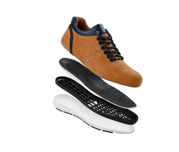 istock The constituent layers of shoes 1367985264