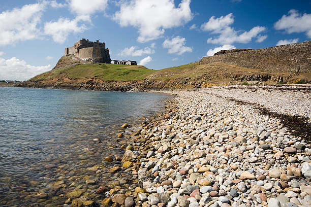istock Lindisfarne Castle from the beach 136799213