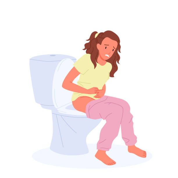 Foreman grad eksekverbar 110+ Cartoon Of Woman Sitting Toilet Illustrations, Royalty-Free Vector  Graphics & Clip Art - iStock