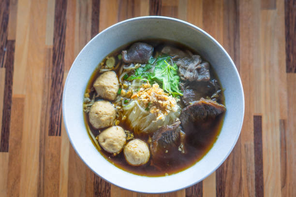 istock Thai Braised Beef Noodle Soup 1367994224