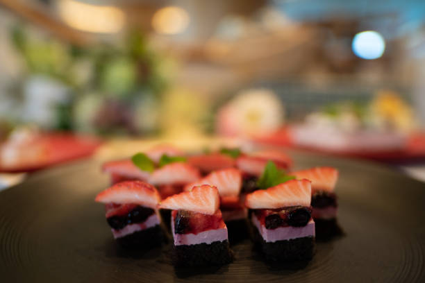 istock Lots of sweets made with strawberries 1368008438