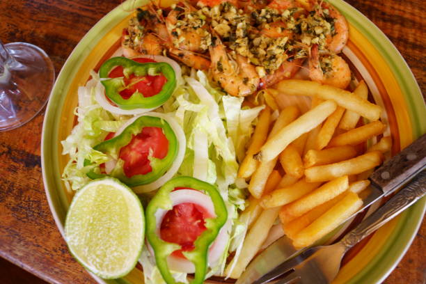 istock Fried Shrimps in El Zonte, El Salvador 1368013989