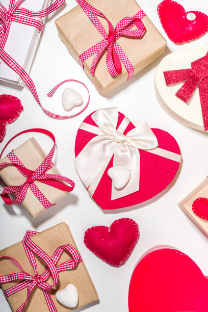 istock Valentine day background with gifts 1368017044