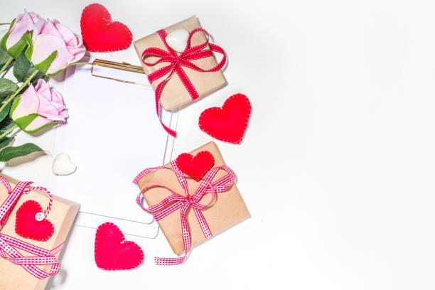 istock Valentine day background with gifts 1368017126