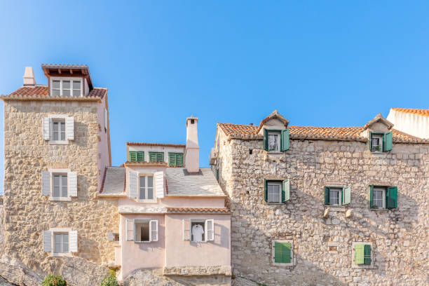 House in traditional Mediterranean style, Split, Croatia