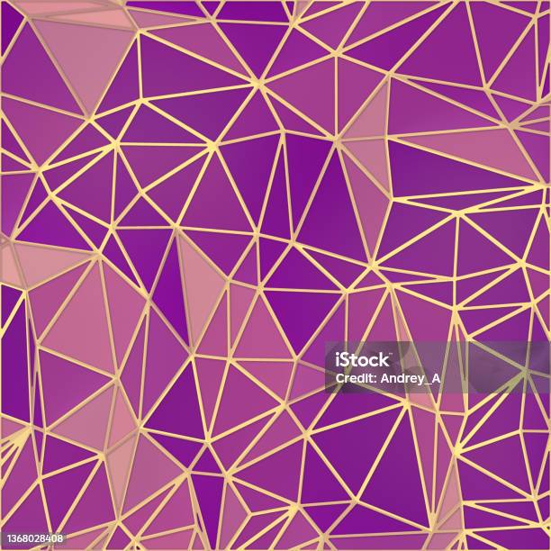 Line Art Triangular Pattern For Graphic Design Light Pink Mosaic ...