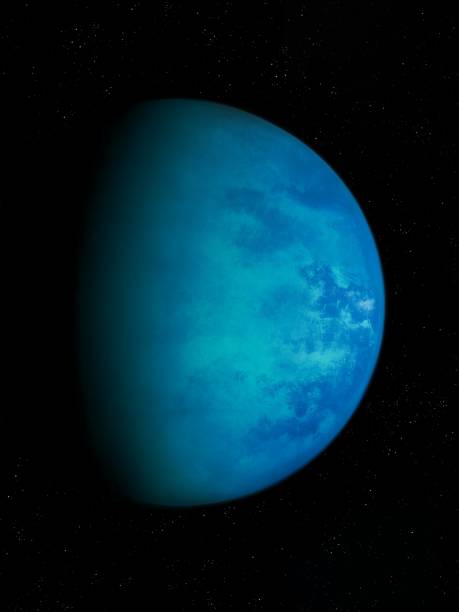 istock Super-earth planet
in space, Earth-like planet. 1368033991
