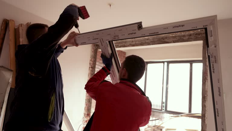 Pvc Window Install 740+ Installing New Windows Stock Videos and Royalty-Free Footage - iStock