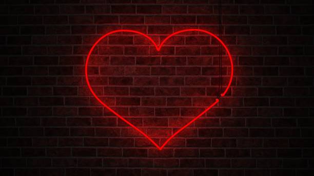 istock Heart Neon Sign Brick Wall 1368035852