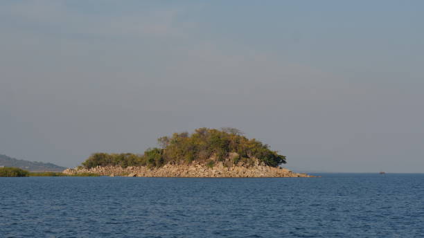 istock Island Rock formation on Lake Kariba 2 1368036554