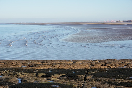 Low tide on Dee Estuary