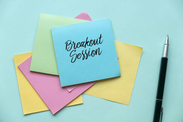 concepto de sesión de trabajo - escapar fotografías e imágenes de stock
