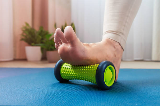 istock myofascial foot massage at home 1368049728